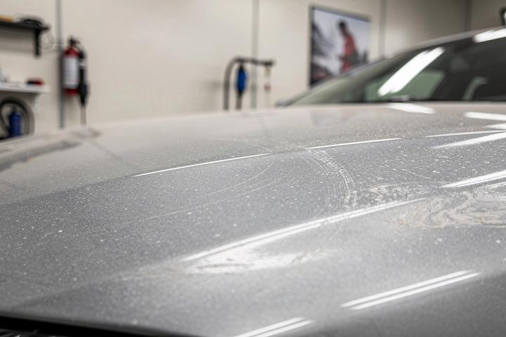 Paint surface before inspection and safe prep
